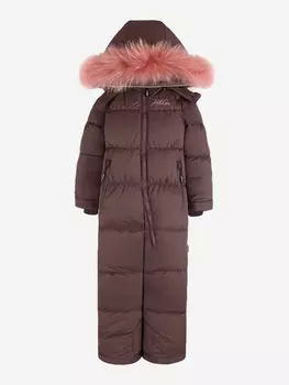 Зимний комбинезон пуховый для девочки arctiline, Фиолетовый