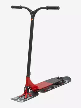 Зимний самокат Комета Снегирь, Черный