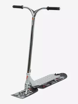 Зимний самокат Комета Снегирь, Серебряный