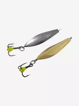 Зимняя блесна Маралистик120 42мм латунь, Золотой