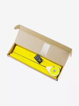 Зимняя удочка Artuda Артуда "Вечка"(вечная балалайка) желтая для ловли на безмотылку и мормышку, Желтый