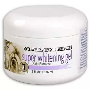 1 All Systems Super Whitening Gel гель отбеливающий - 237 мл удаление пятен США 1 уп. х 1 шт. х 0.3 кг