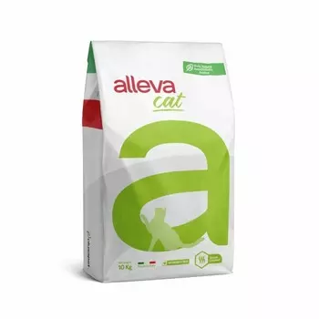 Alleva Equilibrium Adult Cat Sterilized Chicken сухой корм для взрослых стерилизованных кошек и кастрированных котов с КУРИЦЕЙ - 10 кг повседневный супер премиум низкозерновые для взрослых с курицей мешок Импортный корм 1 уп. х 1 шт. х 10 кг
