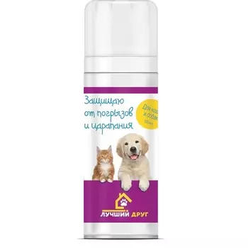 Apicenna Лучший Друг спрей "Защищаю от царапания и погрызов" для кошек и собак - 100 мл антигрызин для всех возрастов Россия 1 уп. х 1 шт. х 0.106 кг
