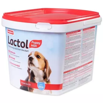 Beaphar Lactol Puppy Milk сухая молочная смесь для щенков - 250 г для вскармливания премиум для щенков с молоком для всех пород Импортный корм 1 уп. х 1 шт. х 0.25 кг