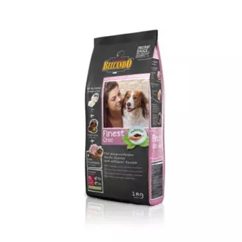 Belcando Finest Croc для привередлевых собак - 1 кг повседневный супер премиум для взрослых с курицей для всех пород мешок Импортный корм 1 уп. х 1 шт. х 1 кг