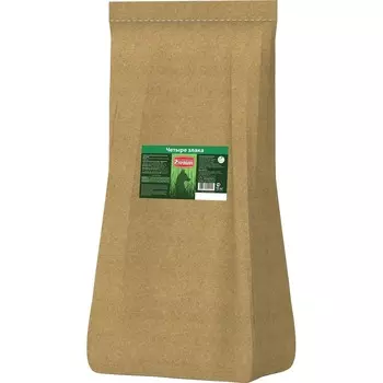 Четвероногий Гурман каша моментальная для собак, хлопья 4 злака - 15 кг повседневный премиум для взрослых с рожью для всех пород мешок Российский корм 1 уп. х 1 шт. х 15 кг