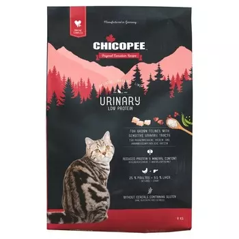 Chicopee HNL Cat Urinary сухой корм для кошек, склонных к проблемам с мочеполовой системой повседневный супер премиум холистики мешок Германия 1 уп. х 1 шт. х 8 кг