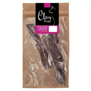 Clan Pride лакомство для собак, пищевод говяжий - 60 г премиум для взрослых Беларусь 1 уп. х 1 шт. х 0.065 кг