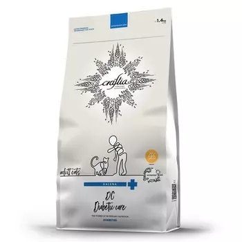 Craftia Galena Cat Diabetic Care корм для кошек при сахарном диабете - 1,4 кг ветеринарный для взрослых для всех пород мешок Сербия 1 уп. х 1 шт. х 1.4 кг