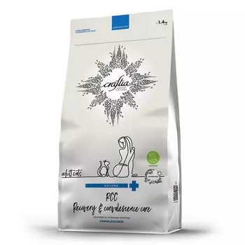 Craftia Galena Cat Recovery Convalesence Care корм для кошек, в период восстановления - 1,4кг ветеринарный для взрослых для всех пород мешок Сербия 1 уп. х 1 шт. х 1.4 кг