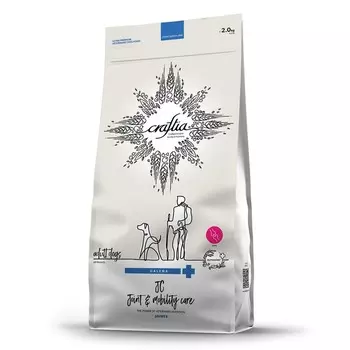 Craftia Galena Dog Joint Mobility Care корм для собак при заболевании суставов - 2 кг ветеринарный для взрослых для всех пород мешок Сербия 1 уп. х 1 шт. х 2 кг