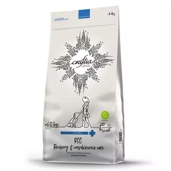 Craftia Galena Dog Recovery Convalesence Care корм для собак поддержка в период восстановления и реабилитаци - 2кг ветеринарный для взрослых для всех пород мешок Сербия 1 уп. х 1 шт. х 2 кг