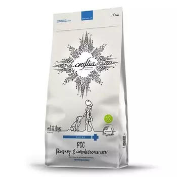 Craftia Galena Dog Recovery Convalesence Care корм для собак поддержка в период восстановления и реабилитаци - 10к ветеринарный для взрослых для всех пород мешок Сербия 1 уп. х 1 шт. х 10 кг