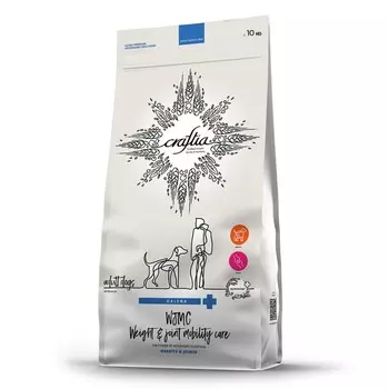 Craftia Galena Dog Weight Joint Mobility Care корм для собак для снижения веса и суставов - 10 кг ветеринарный для взрослых для всех пород мешок Сербия 1 уп. х 1 шт. х 10 кг