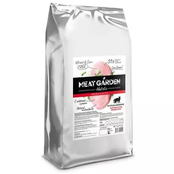 Delicana Meat Garden Prophylactic для стерилизованных кошек склонных к аллергиям, с индейкой и рисом - 8 кг премиум для взрослых с индейкой мешок Россия 1 уп. х 1 шт. х 8 кг