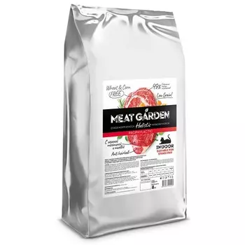 Delicana Meat Garden Prophylactic для стерилизованных кошек живущих в помещении, с телятиной и тыквой - 8 кг премиум для взрослых с телятиной мешок Россия 1 уп. х 1 шт. х 8 кг