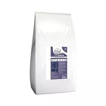 Dog Lunch сухой корм для собак средних и крупных пород с чувствительным пищеварением, полнорационный, с ТЕЛЯТИНОЙ и рисом с телятиной Российский корм 1 уп. х 1 шт. х 15.1 кг