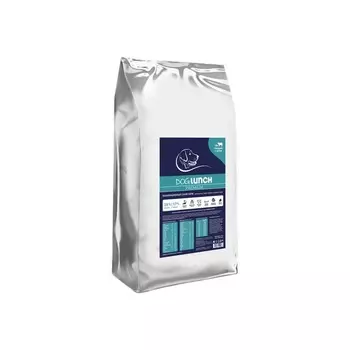 Dog Lunch сухой корм для взрослых собак с ГОВЯДИНОЙ и рисом с говядиной Российский корм 1 уп. х 1 шт. х 15.1 кг