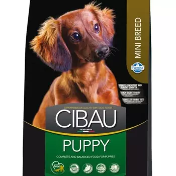 Farmina Cibau Puppy Mini корм для щенков повседневный супер премиум для щенков с курицей породы мелкого размера мешок Импортный корм 1 уп. х 1 шт. х 2.5 кг