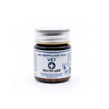 Фермент Вет Ферро витамины, капсулы по 300мг №30 Россия 1 уп. х 1 шт. х 0.028 кг