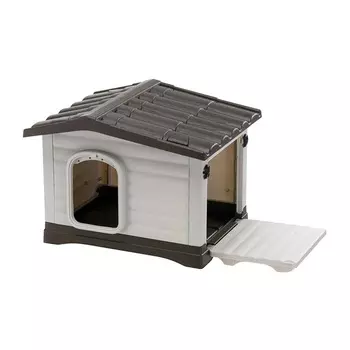 Ferplast Dogvilla 60 будка для собак - 58x48xh44 см, 47,5х35,5хh36 см Италия 1 уп. х 1 шт. х 2.86 кг
