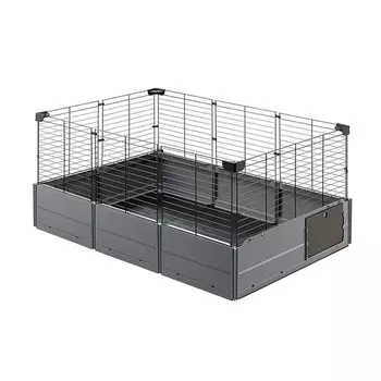 Ferplast Multipla Open клетка для мелких домашних животных, модульная, черная - 107,5x72xh50 см Словакия 1 уп. х 1 шт. х 6.1 кг
