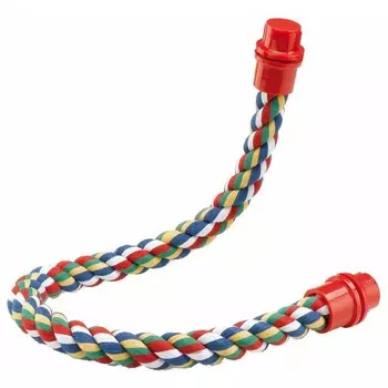 Ferplast PA 4116 Cord-Perch Large жердочка для попугаев, гибкая, из хлопка - L, 2,8x75 см Китай 1 уп. х 1 шт. х 0.439 кг