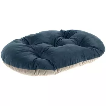 Ferplast Prince Cushion велюровая подушка для кошек и собак, сине-бежевая размер 65, 65x42 см породы мелкого размера Украина 1 уп. х 1 шт. х 0.495 кг