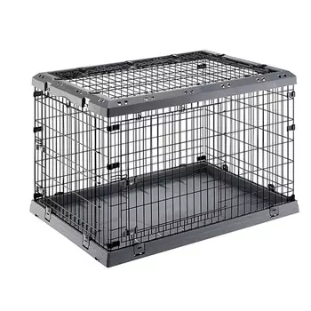 Ferplast Superior 105 клетка для собак крупных пород, с пластиковой крышей и поддоном - 107x77xh73,5 см Италия 1 уп. х 1 шт. х 15.02 кг
