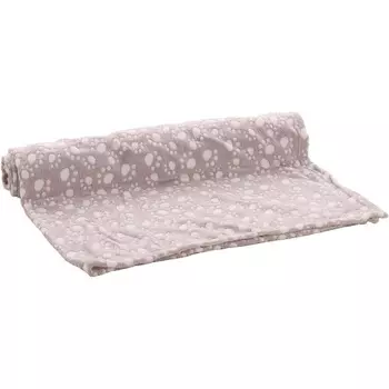 Flamingo Dario подстилка-плед для кошек и собак, бежевый с рисунком лапки, флис - 150 х 200 см для всех возрастов для всех пород Китай 1 уп. х 1 шт. х 0.8 кг