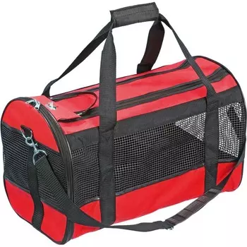 Flamingo Divina М сумка-переноска для кошек и собак, красная - 50 x 28 x 30 см для всех возрастов m Китай 1 уп. х 1 шт. х 1.14 кг
