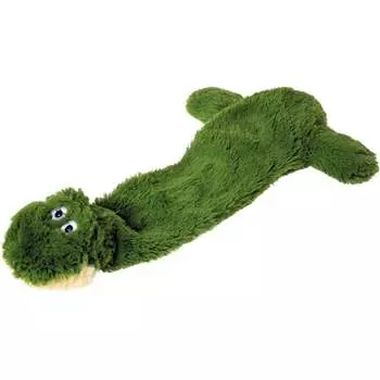 Flamingo игрушка для собак "Лягушка" плюшевая SHAKY, 14х32 см для всех возрастов породы мелкого размера Китай 1 уп. х 1 шт. х 0.046 кг