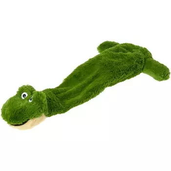 Flamingo игрушка для собак "Лягушка" плюшевая SHAKY, 14х50 см для всех возрастов породы крупного размера Китай 1 уп. х 1 шт. х 0.088 кг