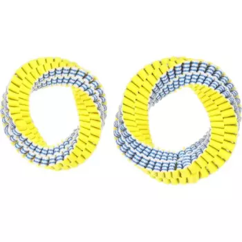 Flamingo игрушка Glowa "Кольцо", голубой, желтый, размер L - 15 x 15 x 4 см Китай 1 уп. х 1 шт. х 0.15 кг