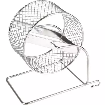 Flamingo колесо беговое для грызунов M, металл для всех возрастов Китай 1 уп. х 1 шт. х 0.36 кг