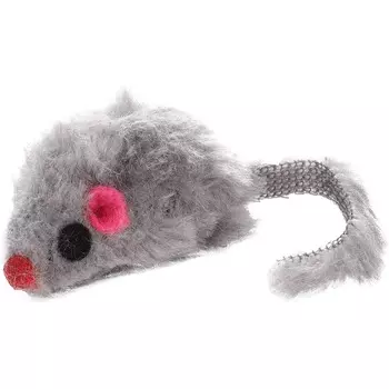 Flamingo "Мышка" игрушка для кошек, серый - 5 см для всех возрастов Китай 1 уп. х 1 шт. х 0.003 кг