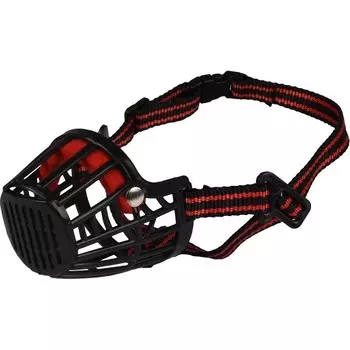 Flamingo намордник L для собак, пластик - 38-52 см, нос 5,5 х 7 см для всех возрастов l Китай 1 уп. х 1 шт. х 0.13 кг