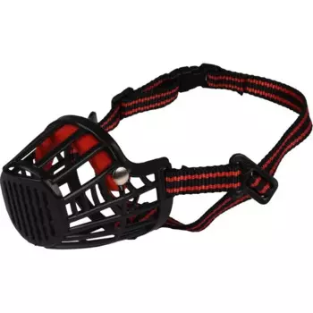 Flamingo намордник XL для собак, пластик - 45-62 см нос 6 х 9,5 см для всех возрастов xl Китай 1 уп. х 1 шт. х 0.16 кг