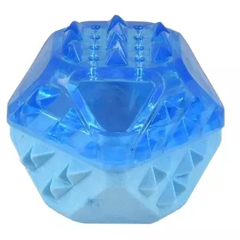 Flamingo охлаждающая игрушка "Снежный шар", ТПР, голубой - 7,7 см Китай 1 уп. х 1 шт. х 0.12 кг