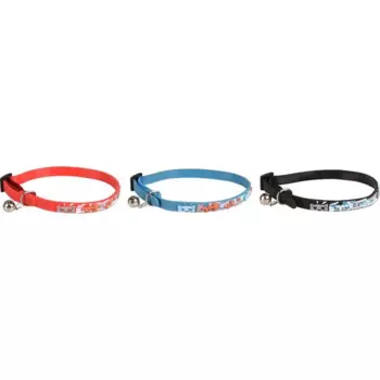Flamingo ошейник для кошек NANOU, цвет в ассортим, 20-32 см, 10 мм для всех возрастов Китай 1 уп. х 1 шт. х 0.01 кг