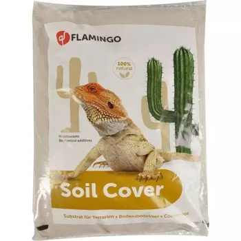 Flamingo песок для террариума, зерно 2-6 мм, белый, 4 кг для всех возрастов Китай 1 уп. х 1 шт. х 4.178 кг