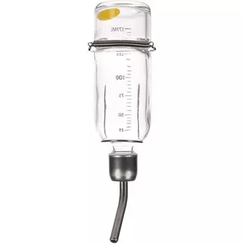 Flamingo поилка для грызунов, стеклянная - 200 мл Китай 1 уп. х 1 шт. х 0.26 кг