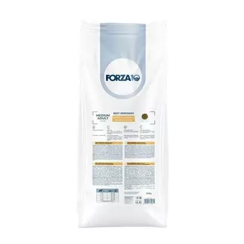 Forza10 Best Breeders (24/12) сухой корм для собак средних пород, с курицей и картофелем - 20 кг повседневный супер премиум для взрослых с курицей породы среднего размера мешок Италия 1 уп. х 1 шт. х 20 кг