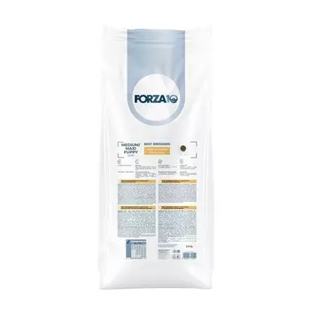 Forza10 Best Breeders (30/16) сухой корм для щенков средних пород, с курицей и картофелем - 20 кг повседневный супер премиум для щенков с курицей породы среднего размера мешок Италия 1 уп. х 1 шт. х 20 кг