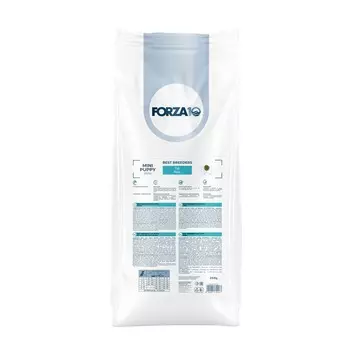 Forza10 Best Breeders (30/15) сухой корм для щенков мелких пород, с рыбой - 20 кг повседневный супер премиум для щенков с рыбой породы мелкого размера мешок Италия 1 уп. х 1 шт. х 20 кг