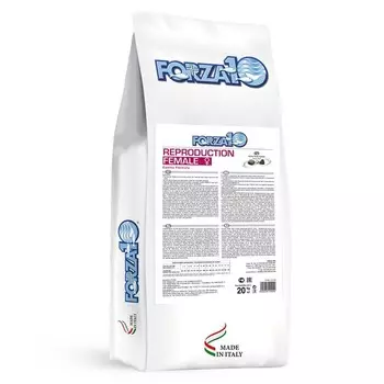 Forza10 Reproduction Female Active сухой корм для сук с проблемами в области репродуктивной системы, с рыбой - 20 кг ветеринарный для взрослых с рыбой мешок Италия 1 уп. х 1 шт. х 20 кг