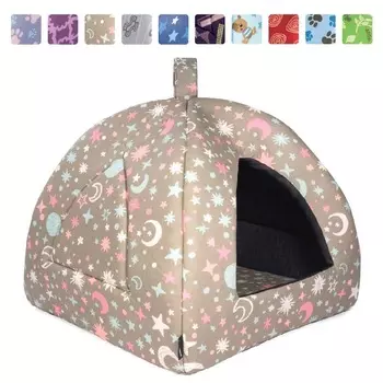 Gamma дом для животных "Юрта" - 400х400х360мм для всех пород Россия 1 уп. х 1 шт. х 0.47 кг