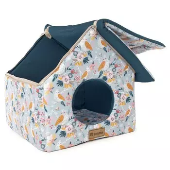 Gamma дом Конура для животных "Птички" - 360х360х380мм для всех пород Россия 1 уп. х 1 шт. х 0.2 кг