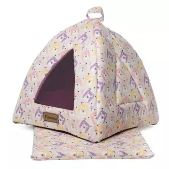 Gamma дом Вигвам для животных "Лама" - 400х400х360мм для всех пород Россия 1 уп. х 1 шт. х 0.3 кг